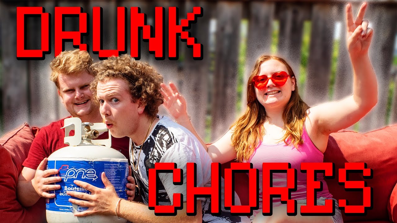 DRUNK CHORES?!   ||   Lila learns to film