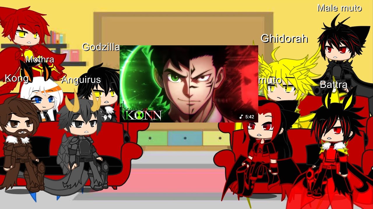 Kaijus react rap Ben vs Sukuna @KonnRapper