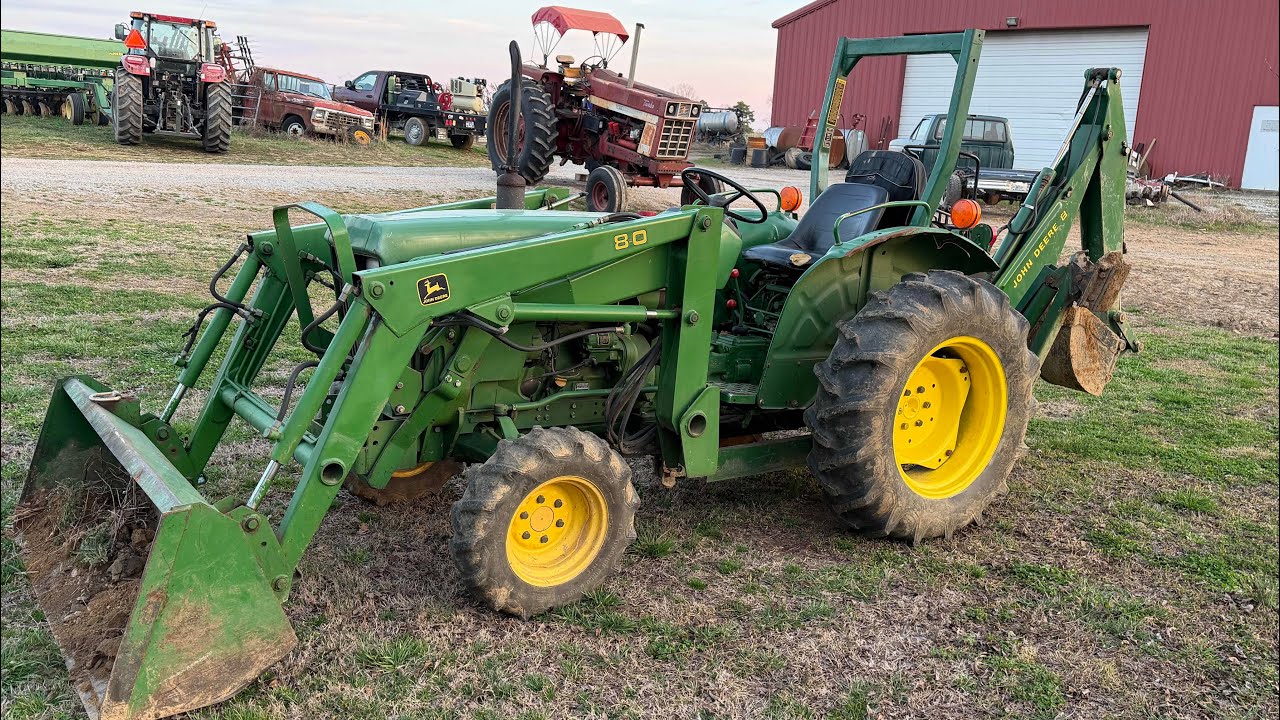 The First EVER John Deere Tractor on our Farm