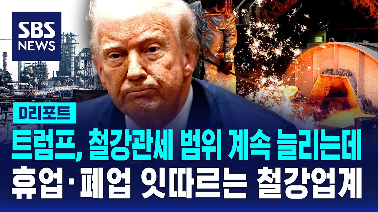 휴업·폐업 잇따르는 철강업계…포항 경제 '휘청' / SBS / #D리포트