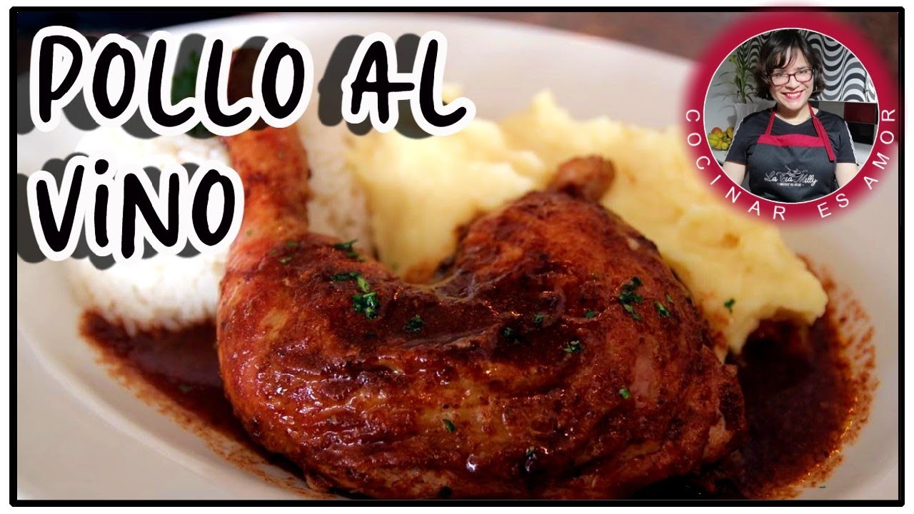 POLLO AL VINO : La Receta Peruana que aman los franceses | Cocina con La Tía Milly