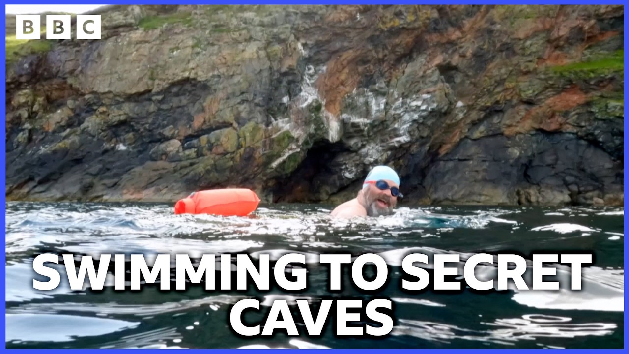 Swimming to Secret Caves | Jules & Greg’s Wild Swim