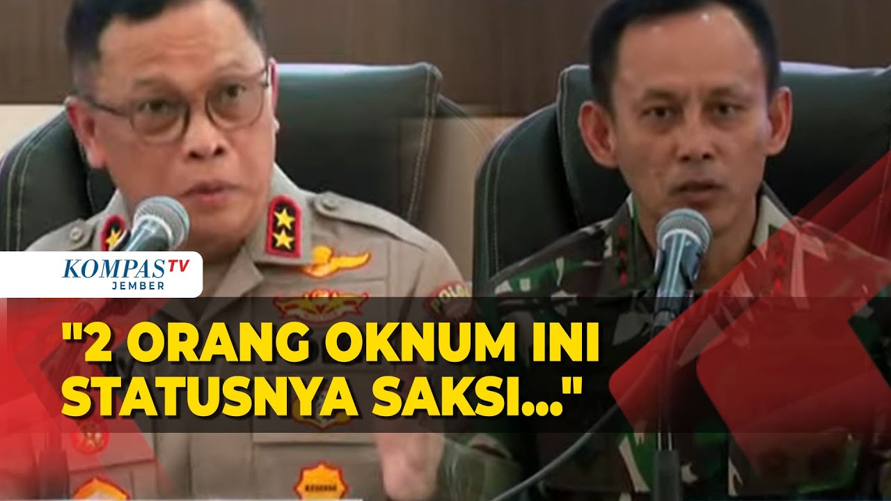 [FULL] Pangdam II Sriwijaya Soal 3 Polisi Ditembak Terduga TNI saat Grebek Sabung Ayam di Lampung