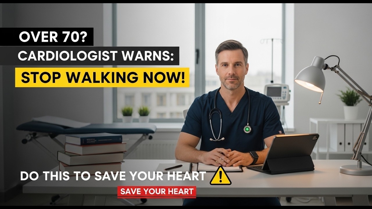 Over 70 Stop Walking — Cardiologist Says Do THIS Instead to Save Your Heart!