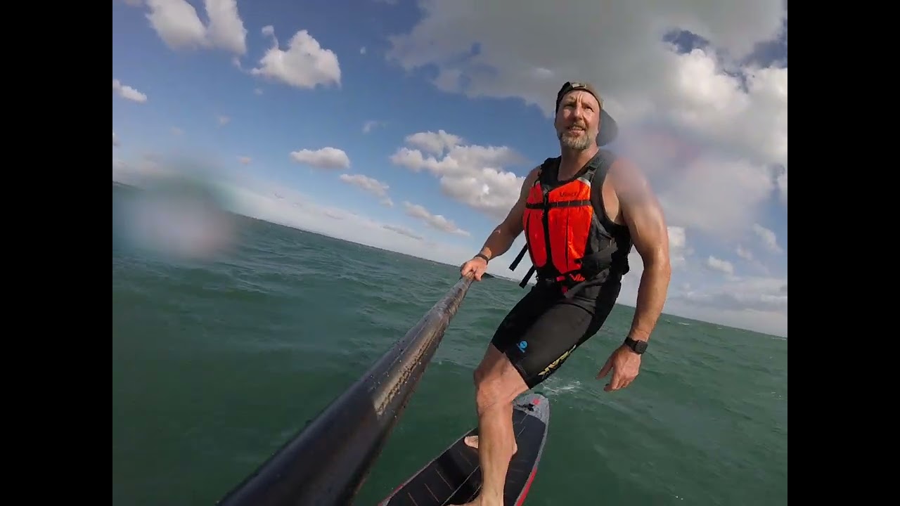 Melbourne M2O or B2 PM. 20km DW SUP Run - Beaumaris to Port Melb