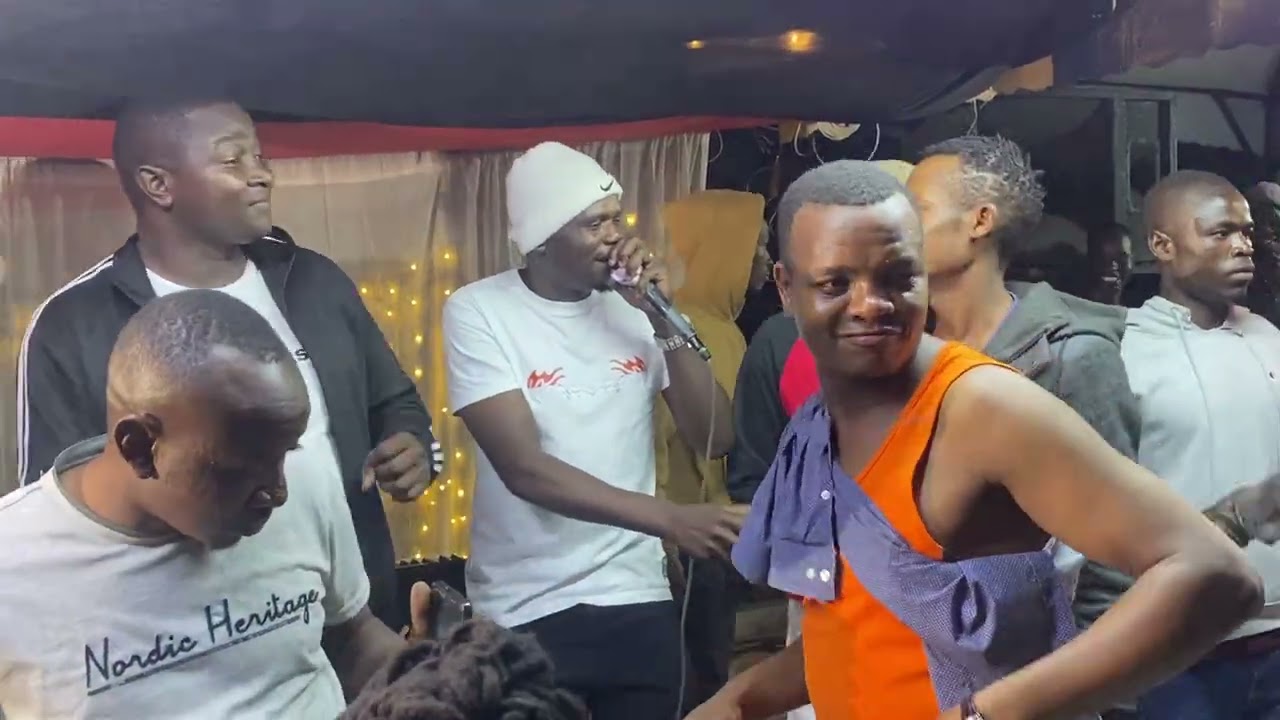 Kevo Mac Willy with hit song 🎵 on Salenya birthday 🎂 party @saletiteke. 