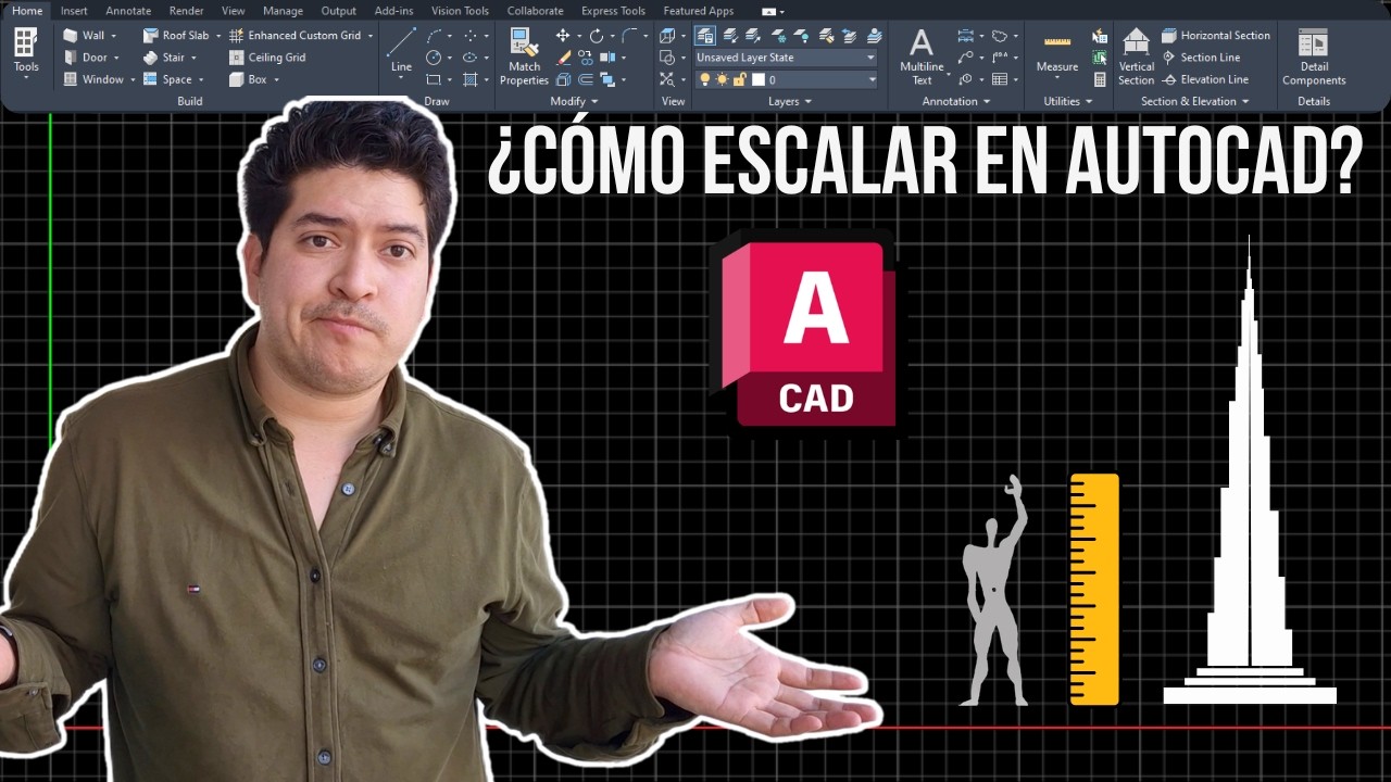 ¿Cómo ESCALAR 📐 un plano en AUTOCAD? 🔴