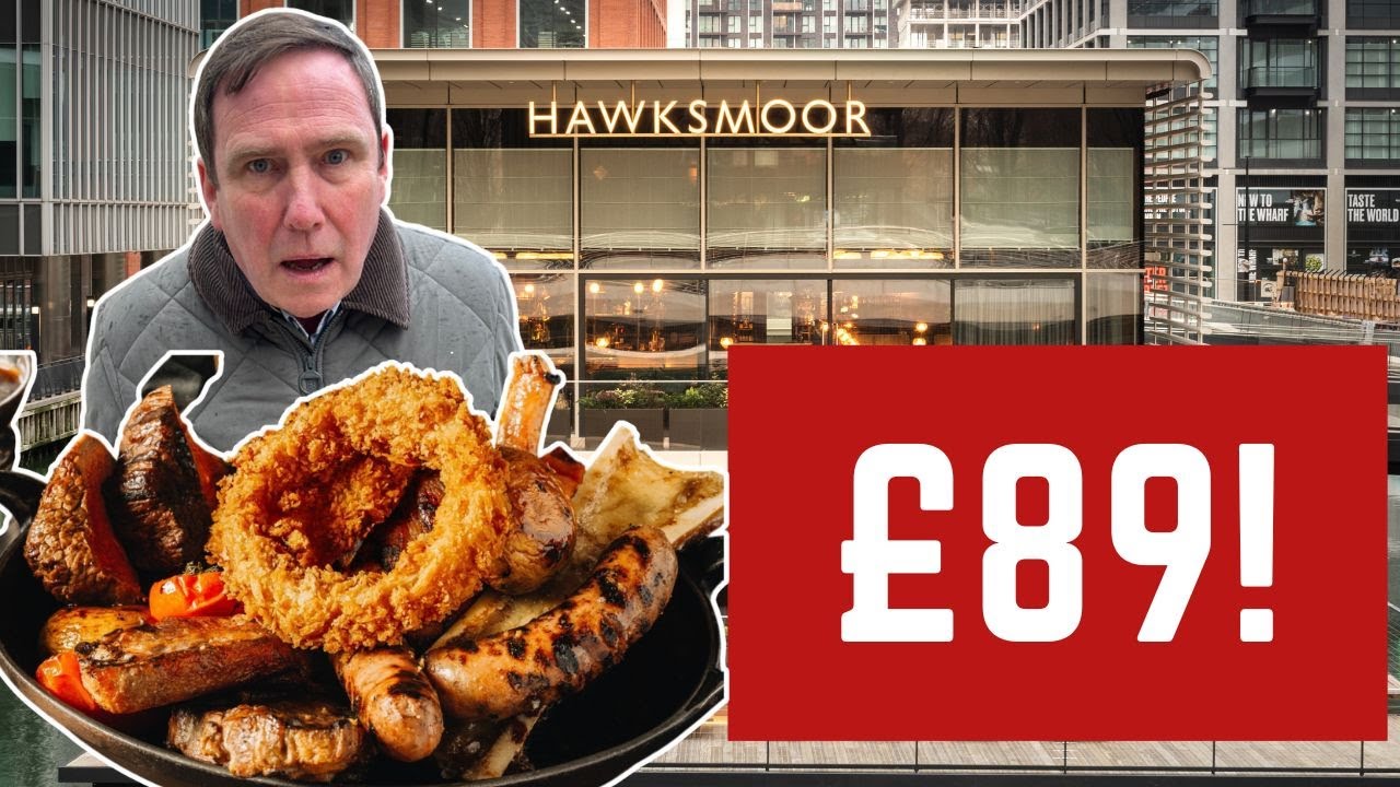 I Review HAWKSMOOR'S EXPENSIVE £89 MIXED GRILL!