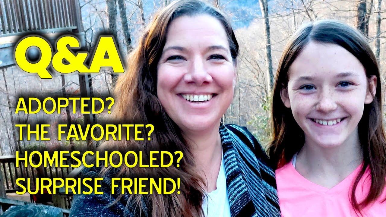 Is She ADOPTED?  Large FAMILY Q&A!  She Misses Them SO Much!!