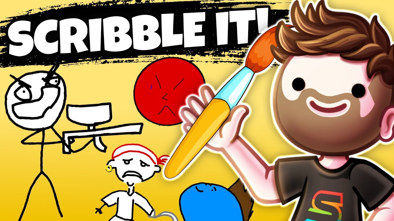 The Crew Plays Scribble It!