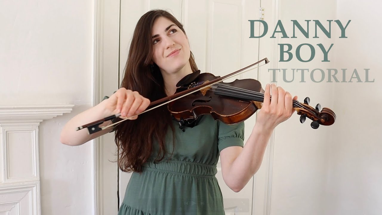 How to play DANNY BOY (DERRY AIR) ☘️ Irish air ☘️ Fiddle lesson
