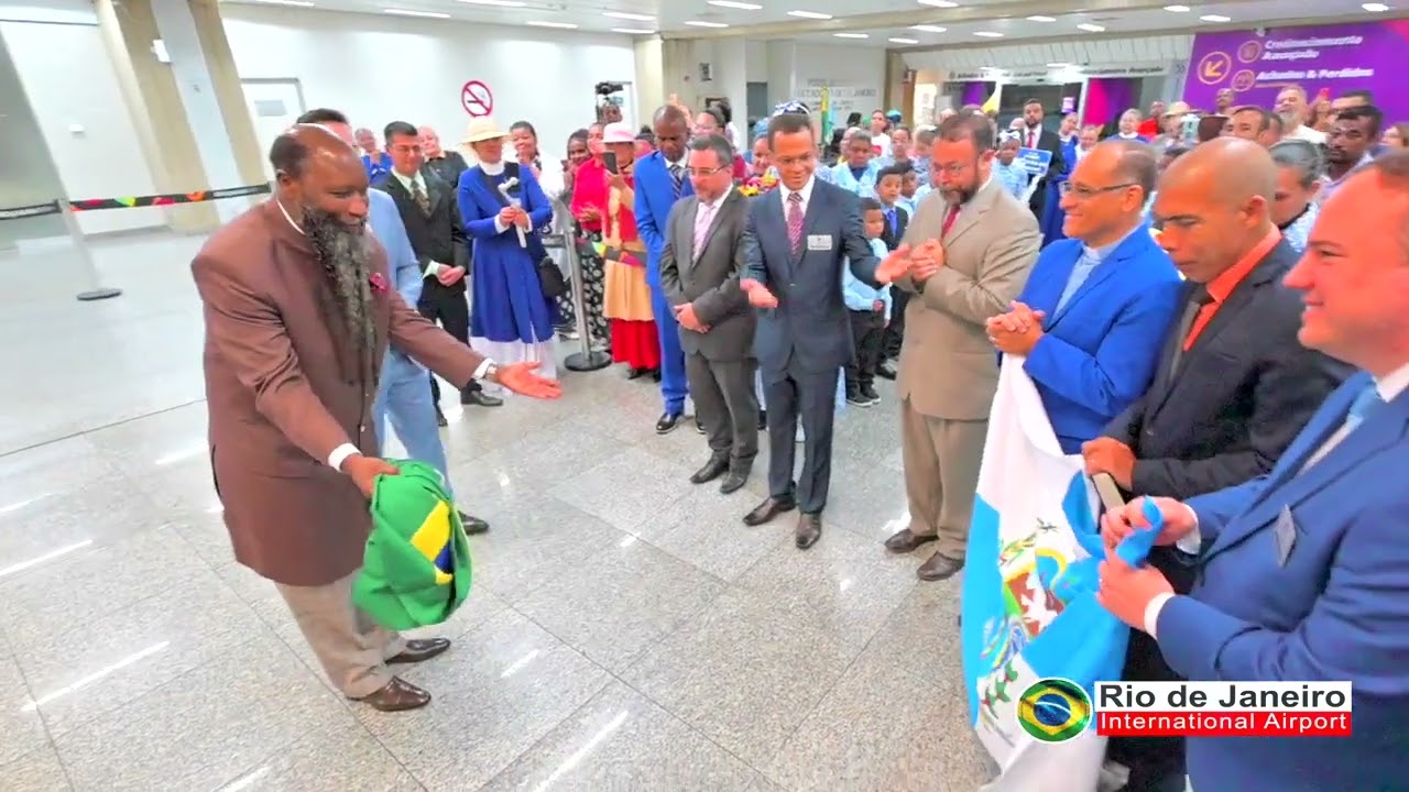 MIGHTIEST PROPHET OF THE LORD Dr David Owuor Grand Reception In Brazil