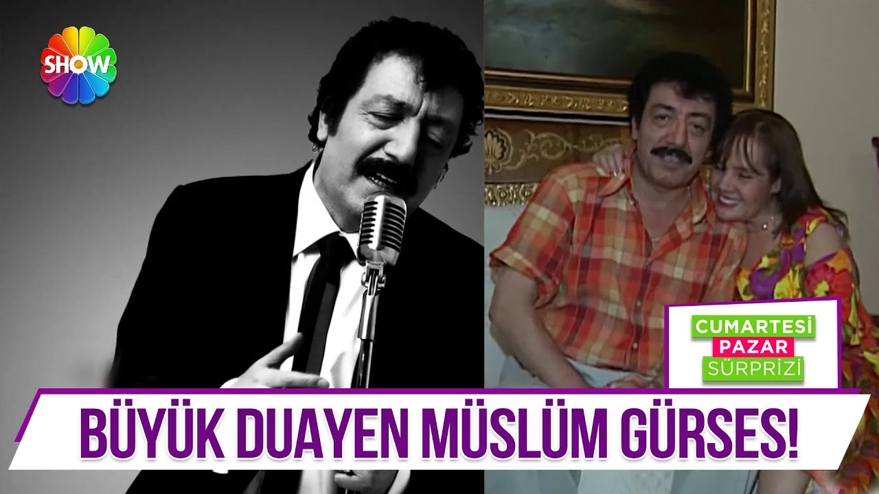 Müslüm Gürses'i saygı ve özlemle anıyoruz!