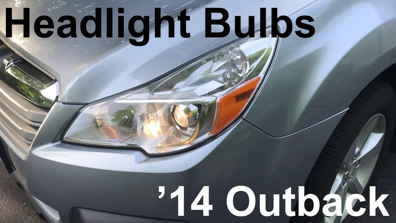 Замена фар Subaru Outback '10-14