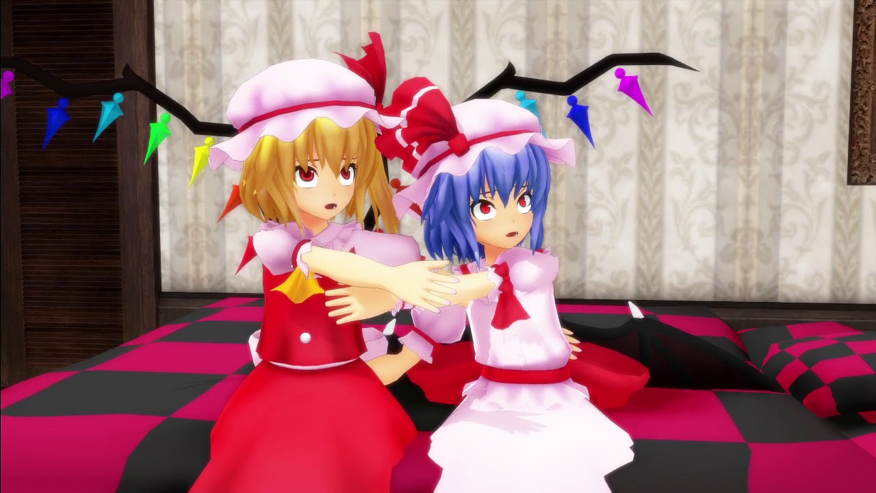 【東方MMD】夜行列車は私達の家