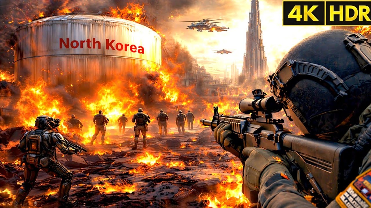 U.S. Army RAID on North Korean Hidden Facility | Ultra-Realistic Gameplay [4K60FPS HDR] Call of Duty