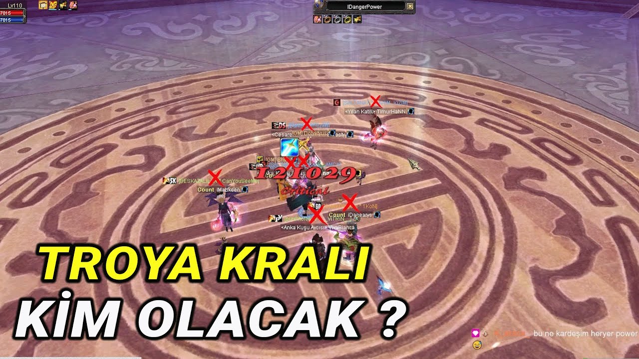 TROYA PVP TURNUVASI 1. EŞLEŞMELER  | Silkroad Online Türkiye