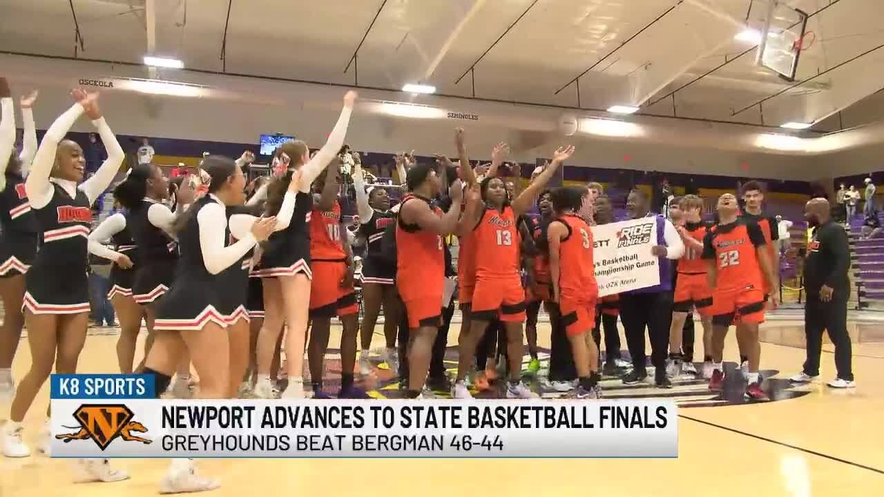 2026 3A State Basketball: Ross go-ahead bucket, Newport advances to state finals
