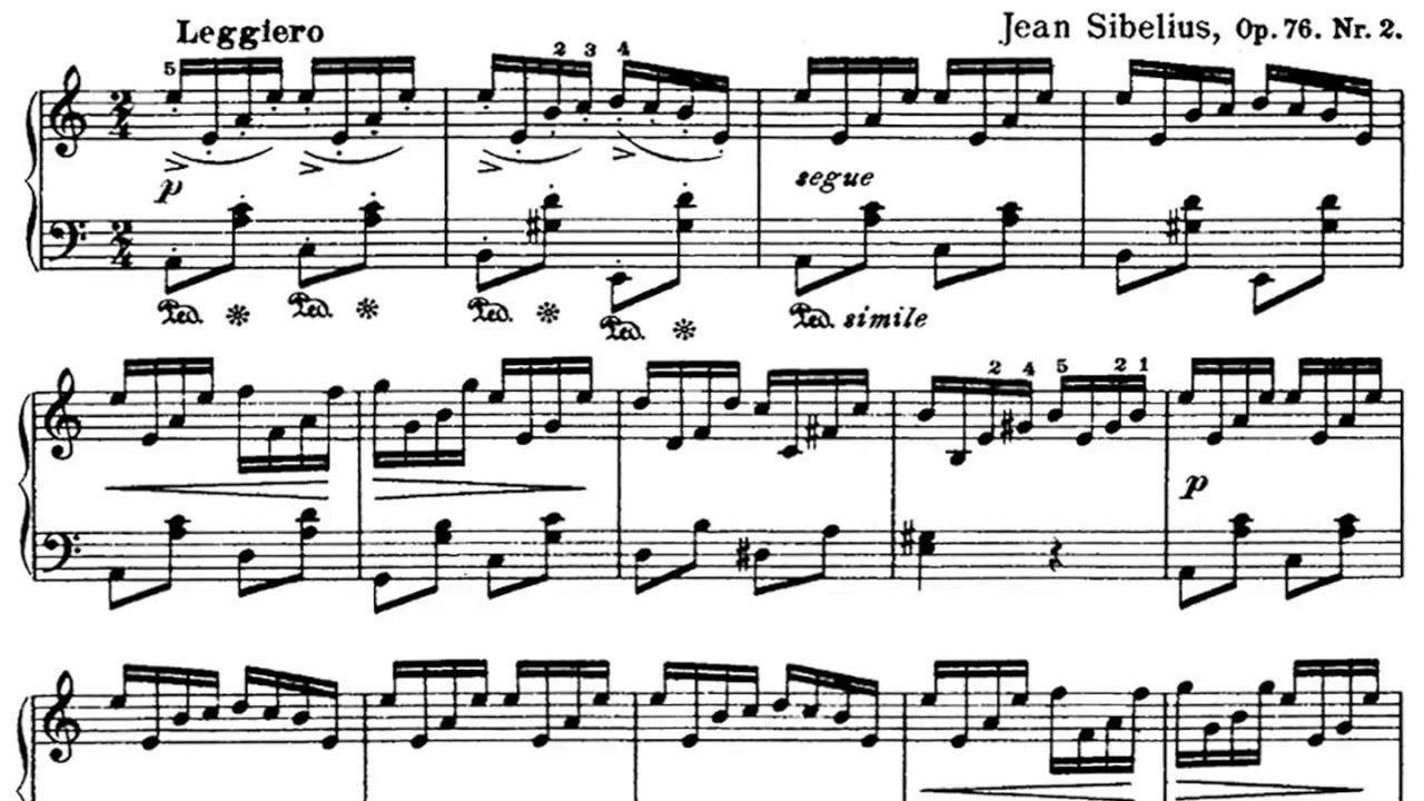 [Matsuev, 2x{SCORE+LIVE}] Sibelius: Etude Op.76 No.2, ENCORE