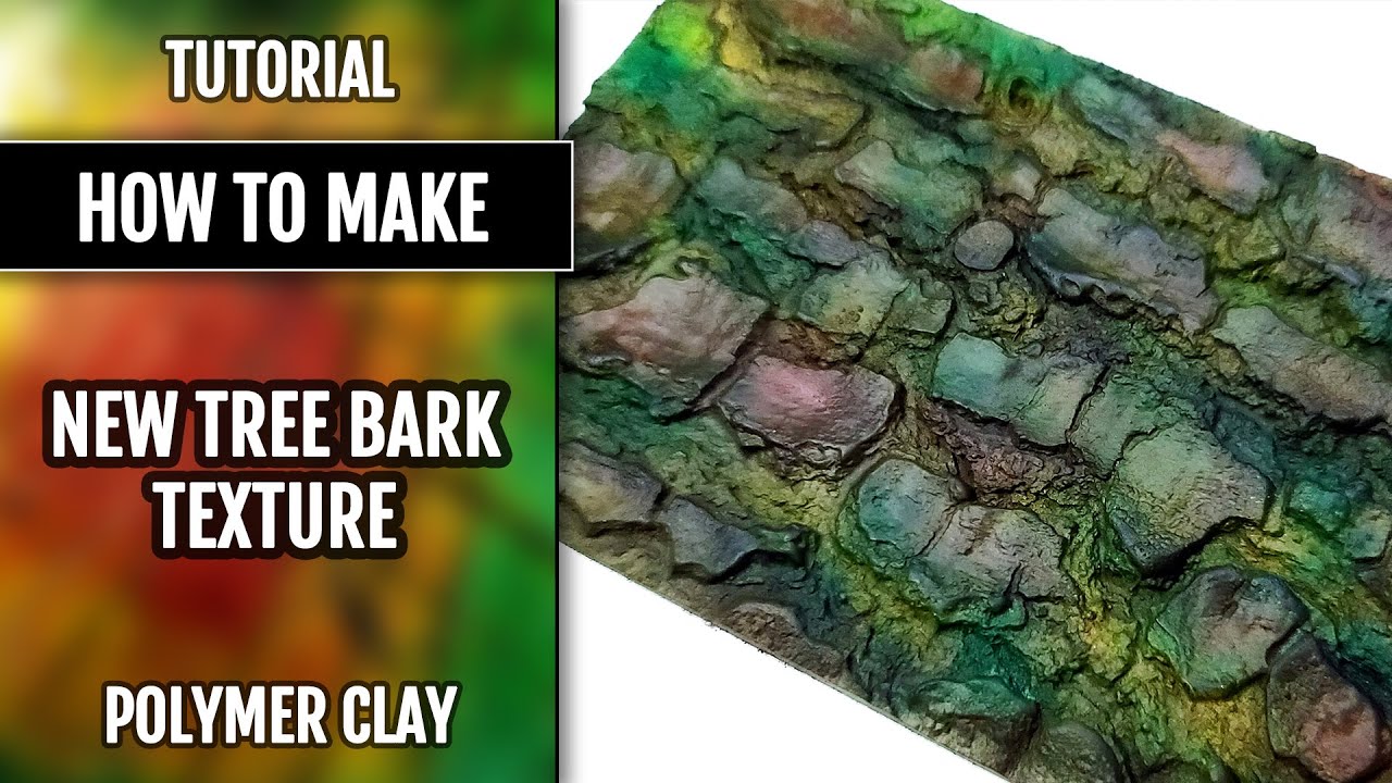 NEW Tree Bark Texture - How to use!