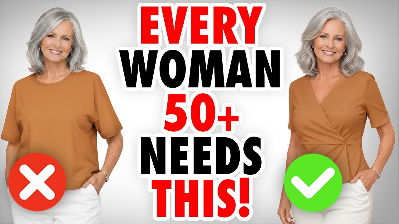 7 EASY Style Upgrades Women Over 50 MUST Know