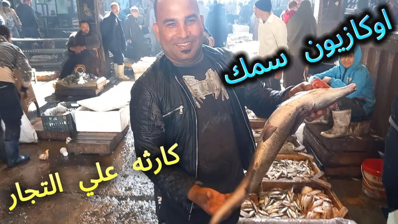 ارخص اسعار سمك في سوق العبور مع اكبر التجار الجمله بتاريخ 12/8