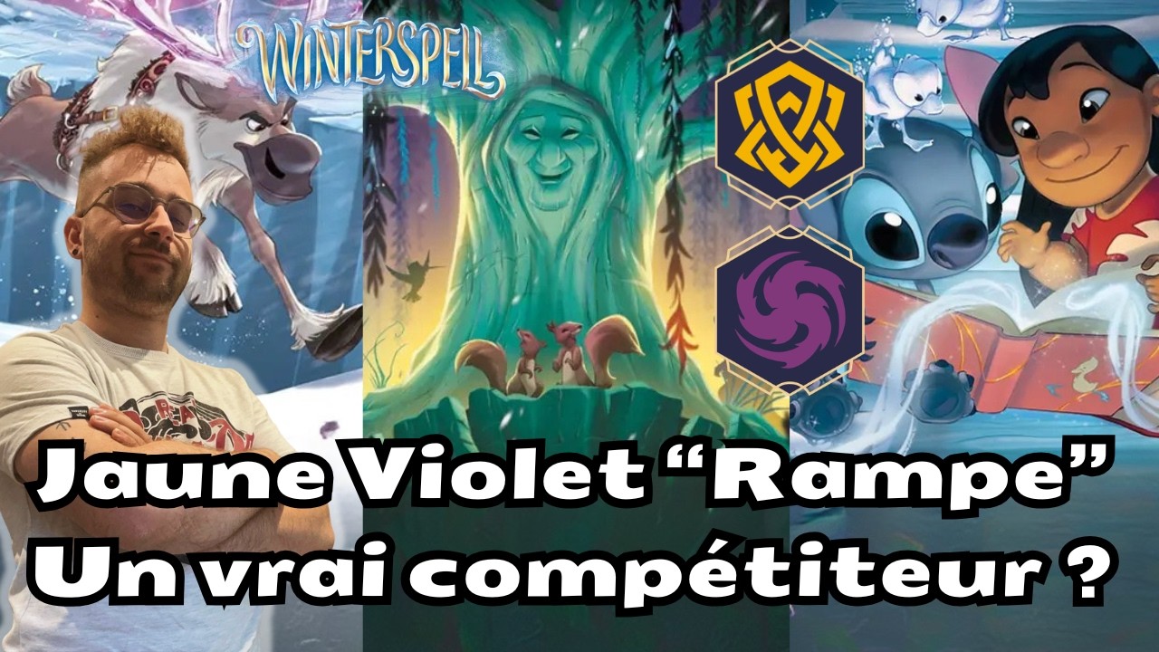 Le deck violet jaune prêt à chambouler la meta du chapitre 11 de Lorcana ! 