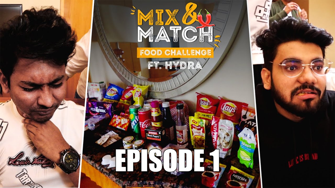 I HAVE THE WORST LUCK EVER!😩|| EPISODE 1 - MIX & MATCH FOOD CHALLENGE! 🤣 ft. H&yen;DRA!