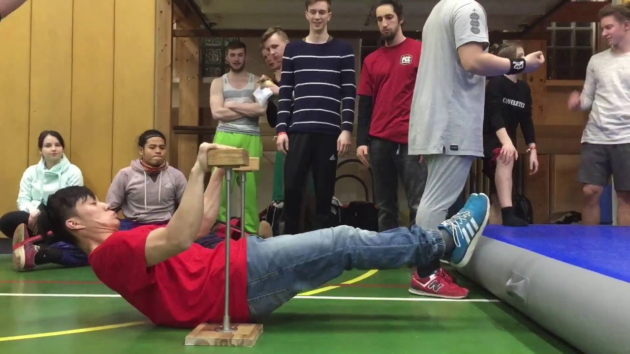 Calisthenic and Tricking combination