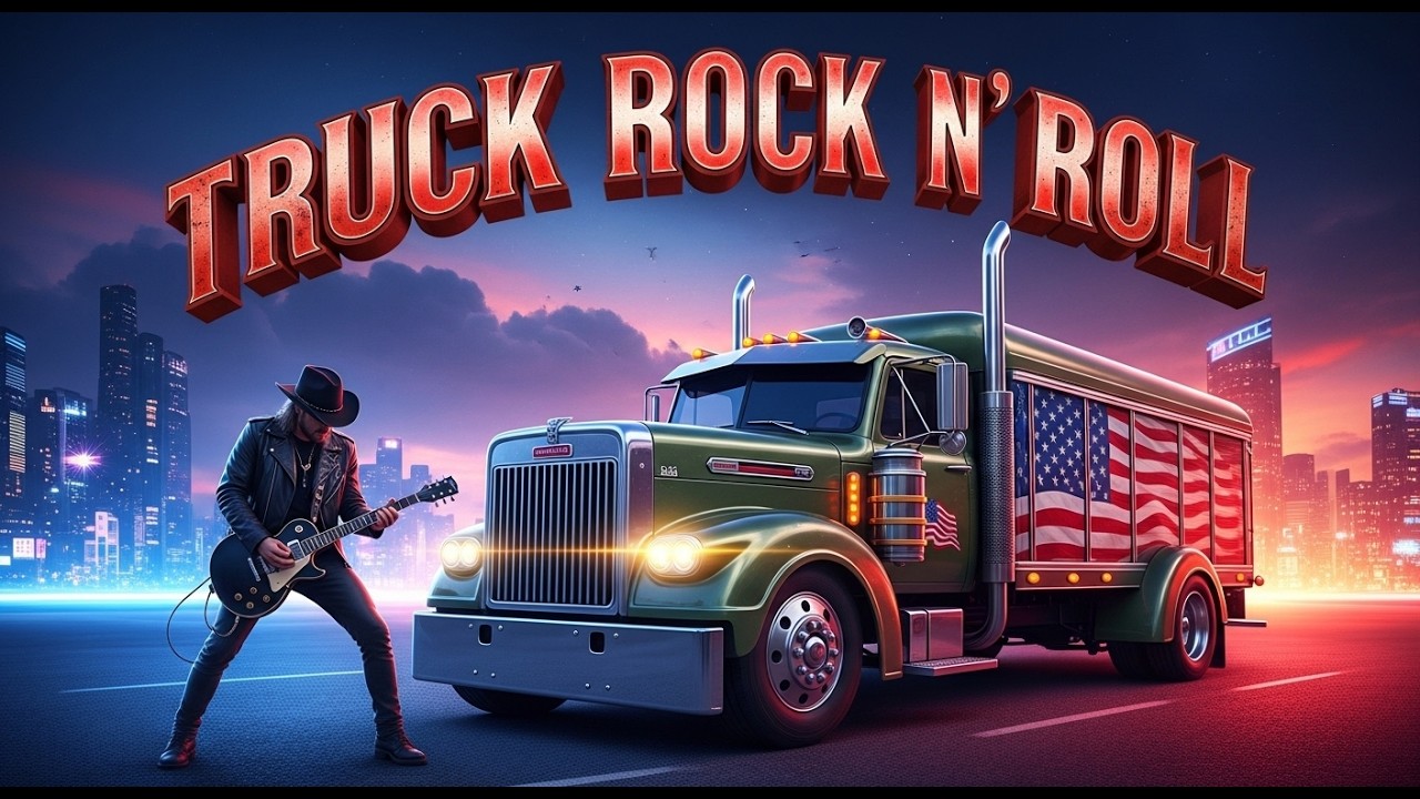 Nonstop Truck Rock N Roll Mix Powerful Road Music for Truckers Play It Loud