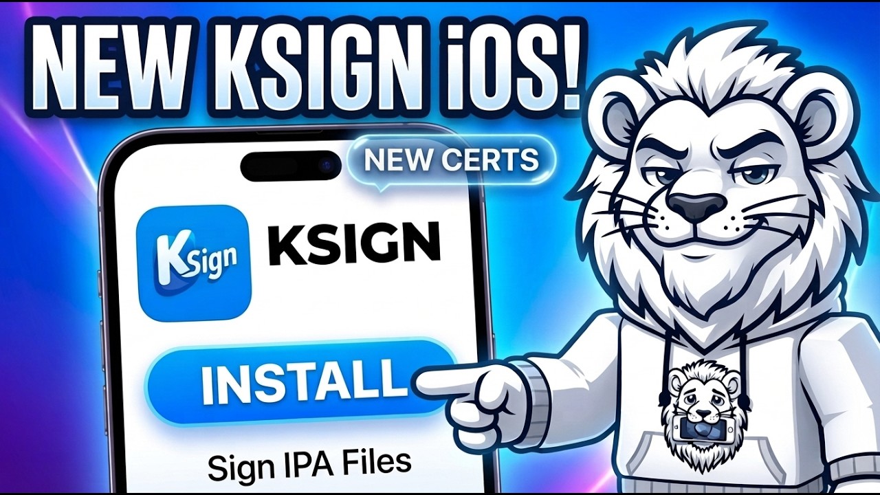 НОВИНКА! Способ установки KSign для iOS! | Установка IPA-файлов на iPhone и iPad без ПК и джейлбр...