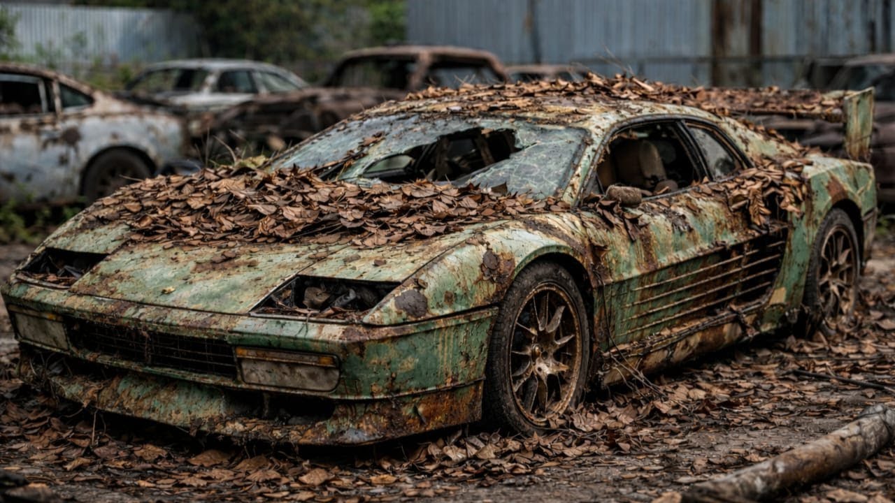 ASMR Car Restoration! Full Restoration of a Ferrari Testarossa 1986