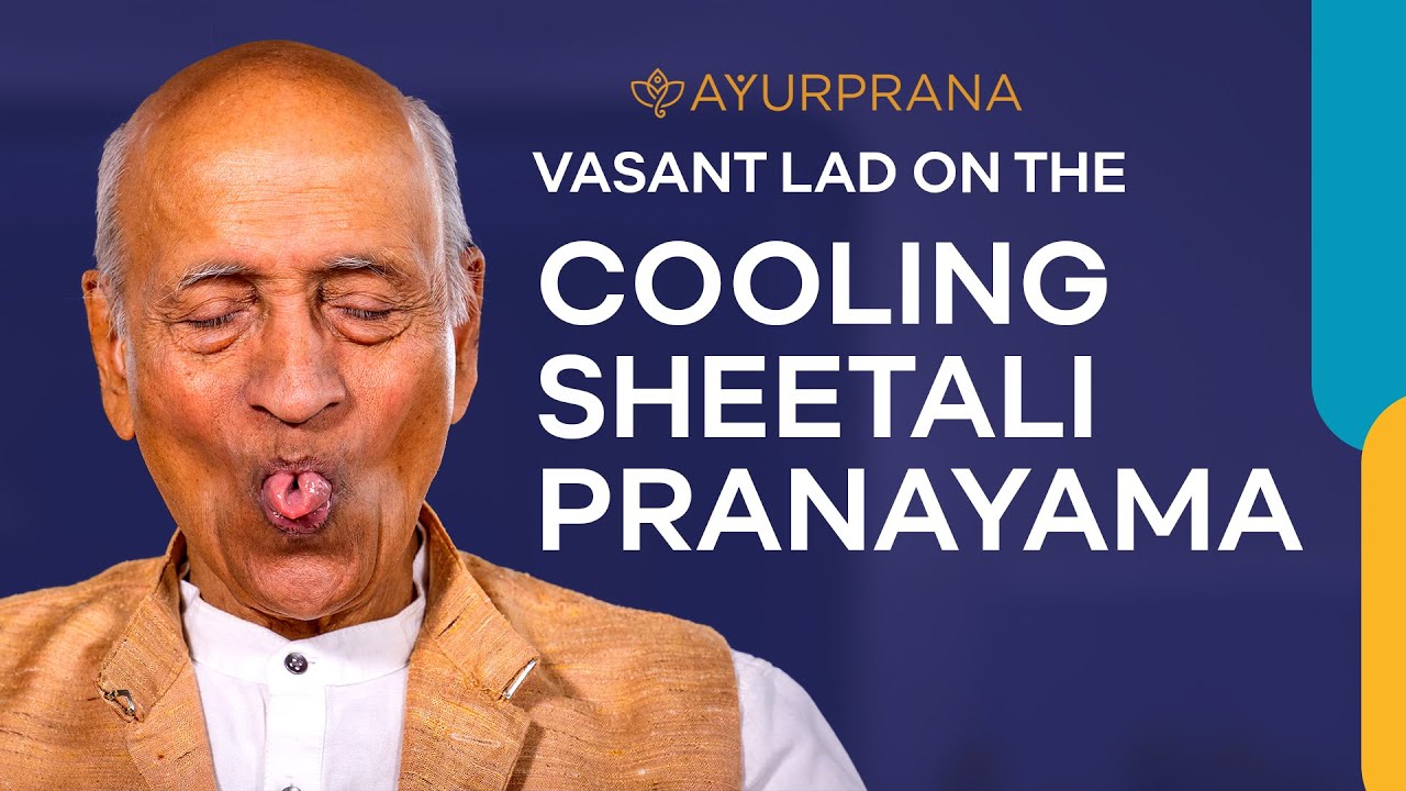 5-Minute Cooling Breath | Ancient Ayurvedic Practice | Dr. Vasant Lad