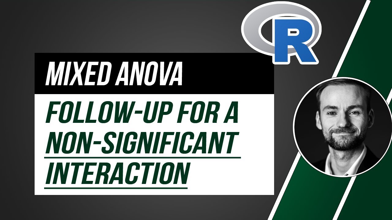 Mixed ANOVA - follow-up for a non-significant interaction effect in R