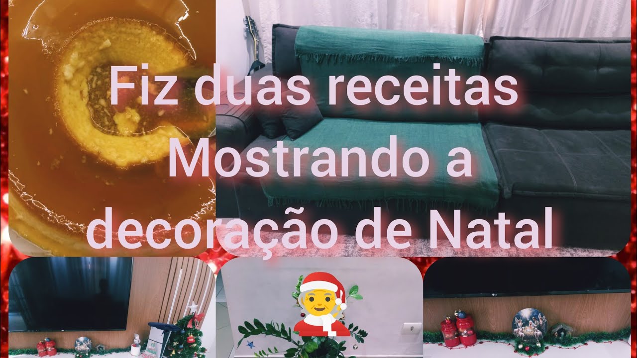 Vem verdade minha decoração de Natal+receitas ficou muito bom#decoraçã#receitas #cozinha 
