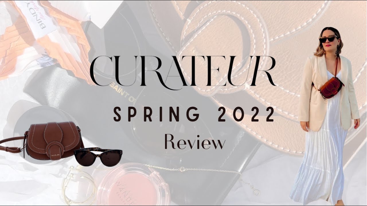 Curateur Spring 2022 UNBOXING + REVIEW / all choice items included!