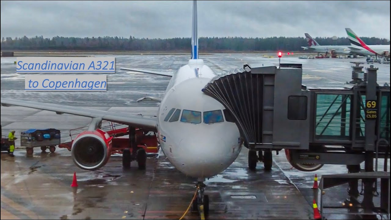 TRIP REPORT / First time SAS! / Oslo to Copenhagen / Scandinavian Airbus A321