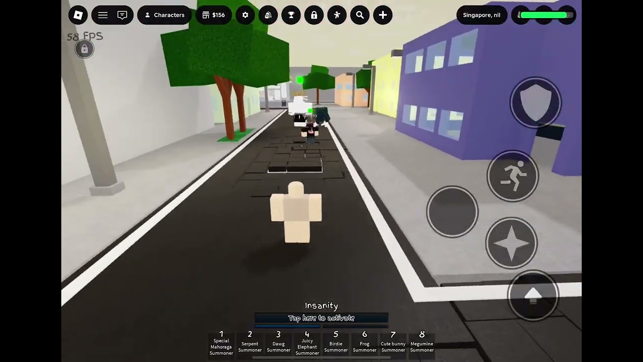 Controlling dummy with Megumi skills, read the description #jjs 