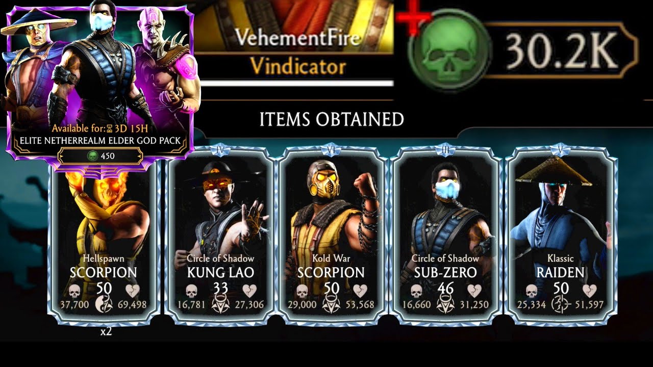 My Viewer Got FREE Souls! MK Mobile Elite Netherrealm Elder God Opening