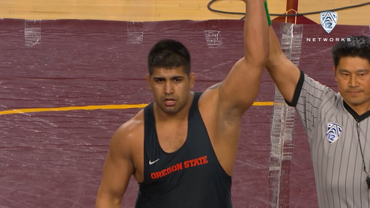 Recap: Oregon State wins fifth straight title at the Pac-12 wrestling championships