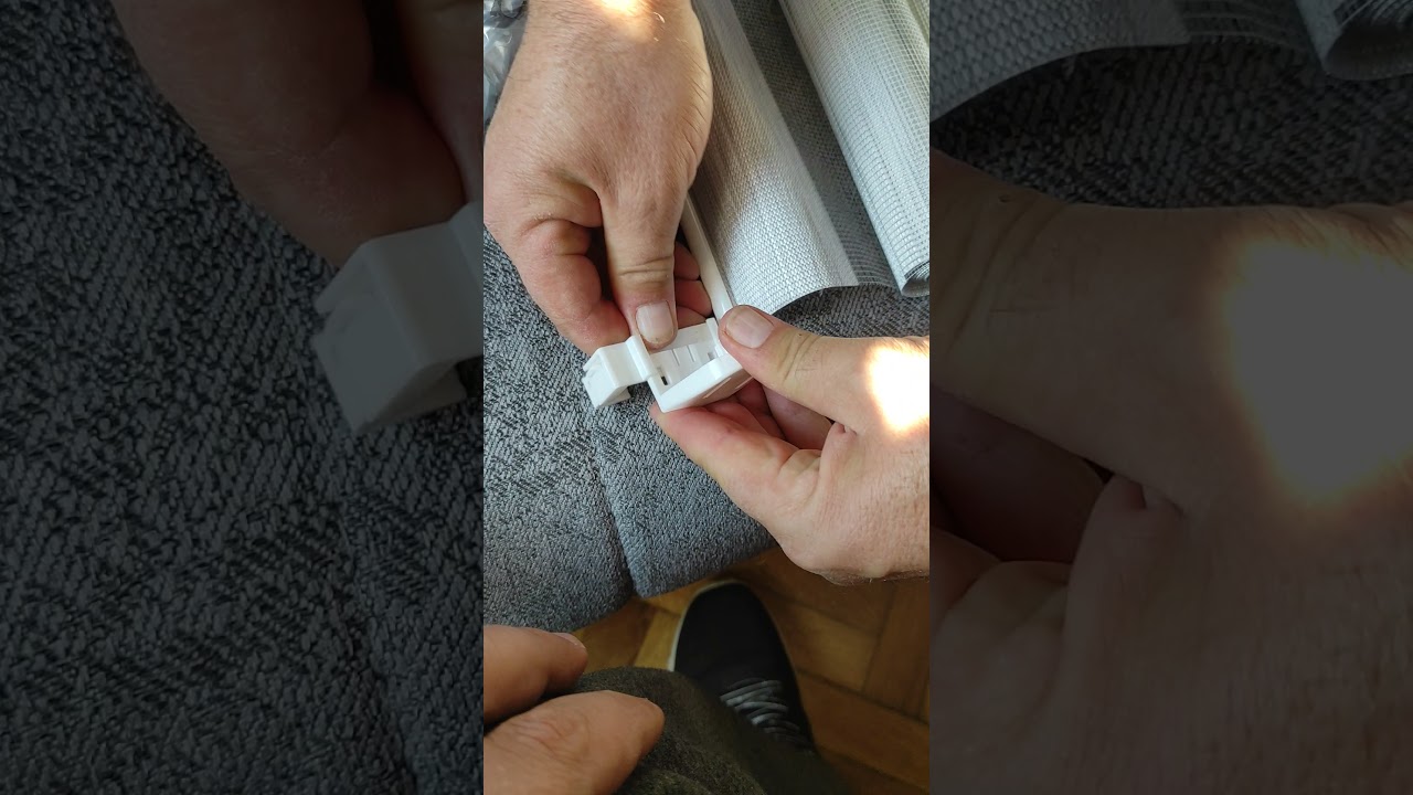 Montaža zebra zavesa bez bušenja stolarije