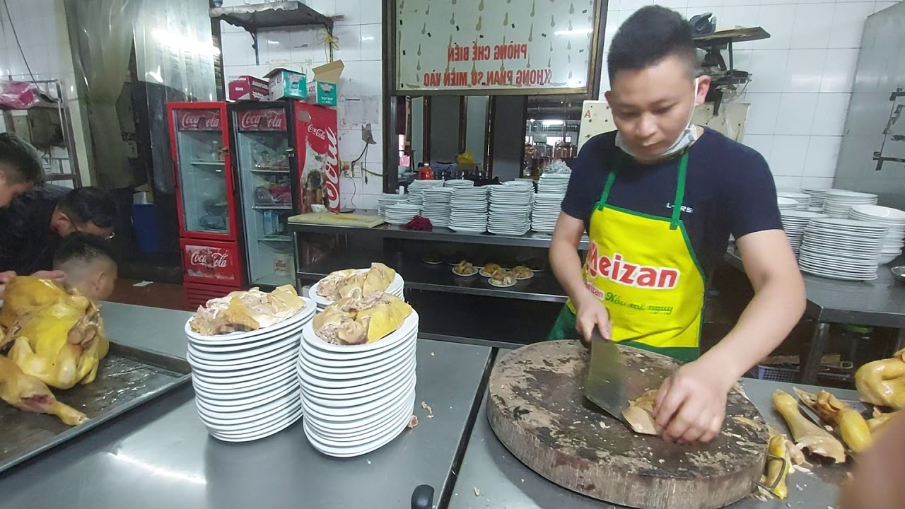 cách chặt gà một con ba đĩa
