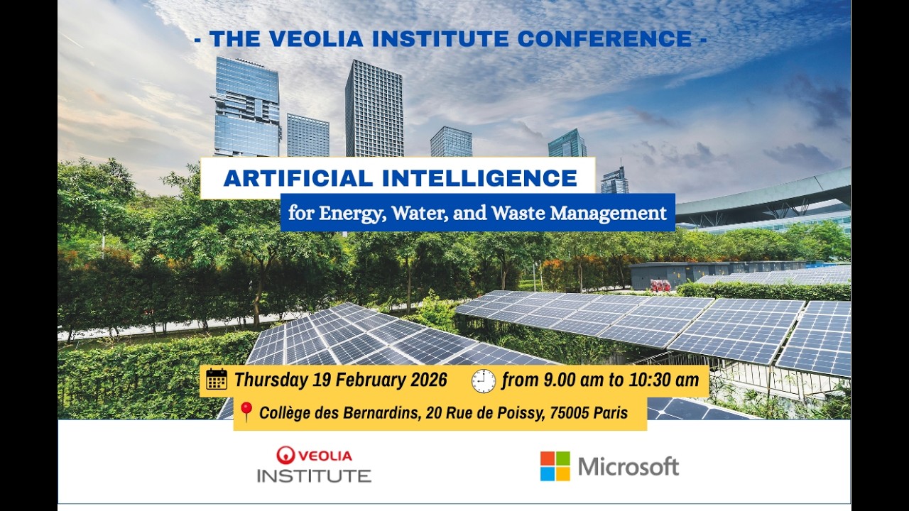 Conference: AI for Energy, Water and Waste Management (2/2)