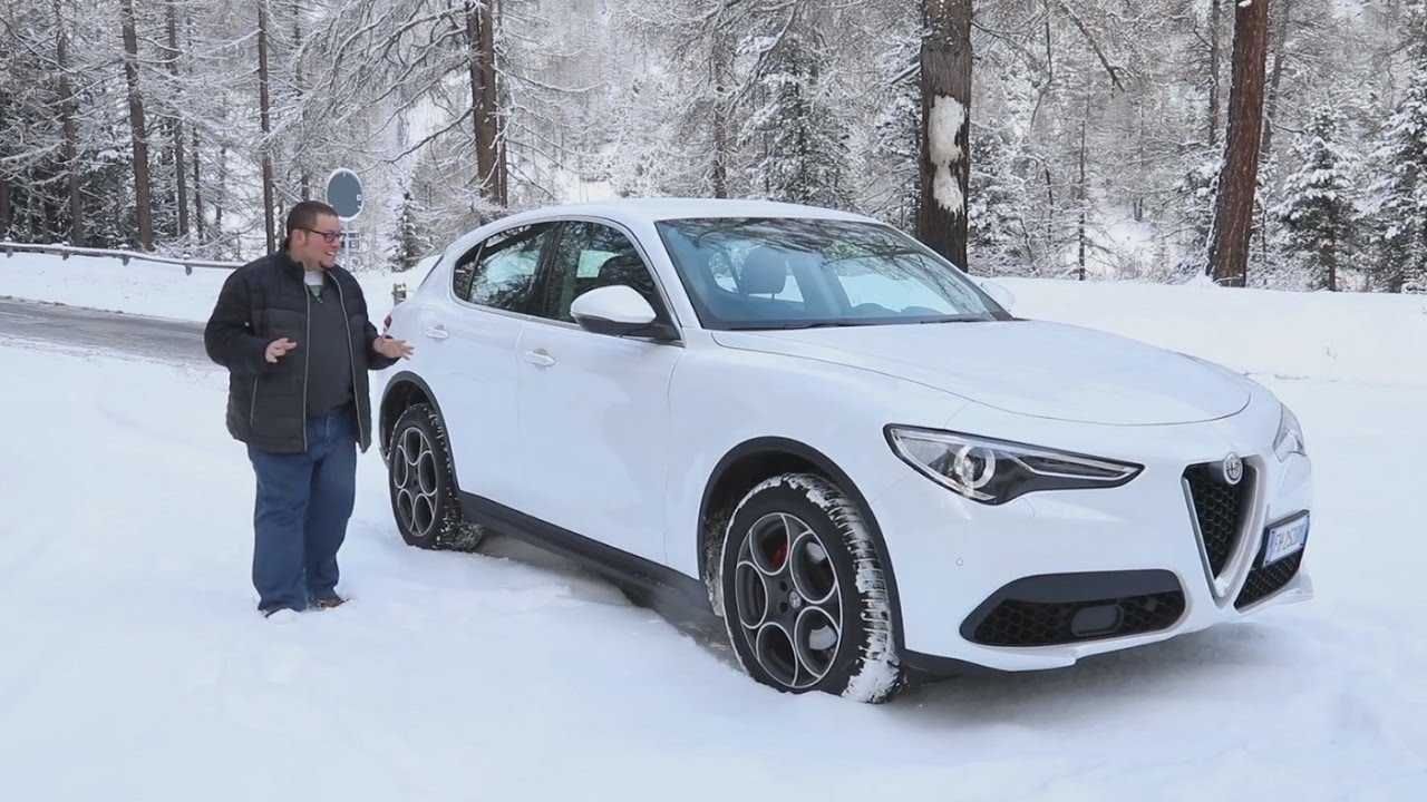ALFA ROMEO STELVIO + SNOW = ПОТРЯСАЮЩЕ