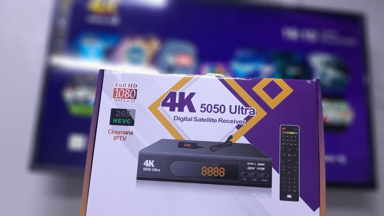 شرح مفصل عن جهاز ستلايت 4K 5050 Ultra