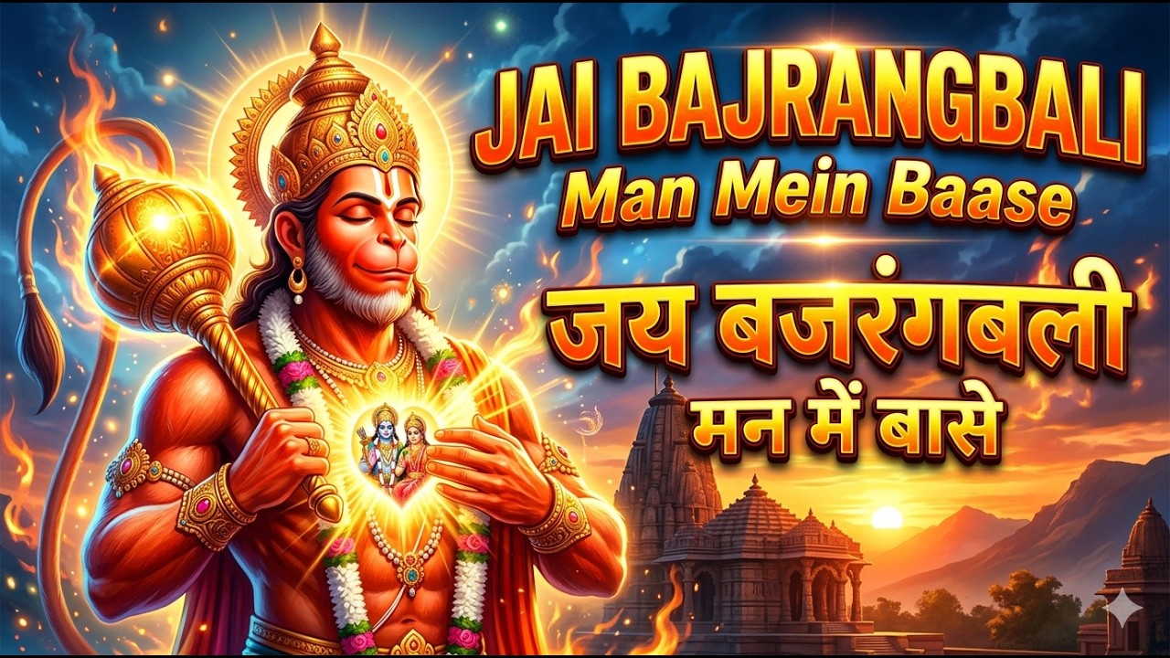 Jai Bajrangbali man mein baase| Superhit Hanuman Bhajan 2026 | Sankat Mochan Special 🔥#bajrangbali