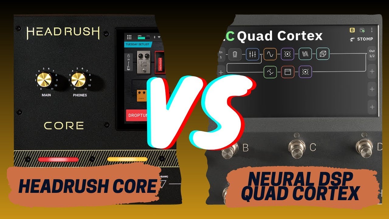 Creando el mismo preset en Quad Cortex y Headrush Core (misma captura de ampli, misma IR)