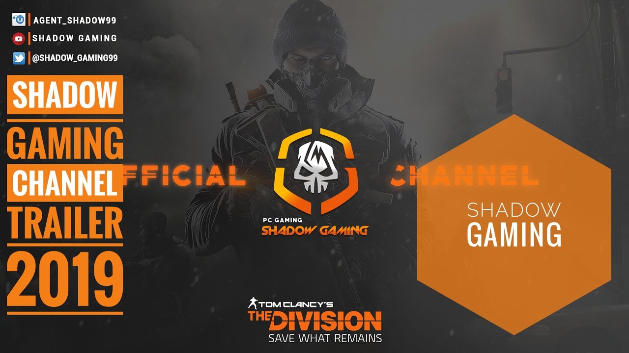 Shadow Gaming Official Channel Trailer: Division 2/PC Gaming/Gaming News/ Not For Kids