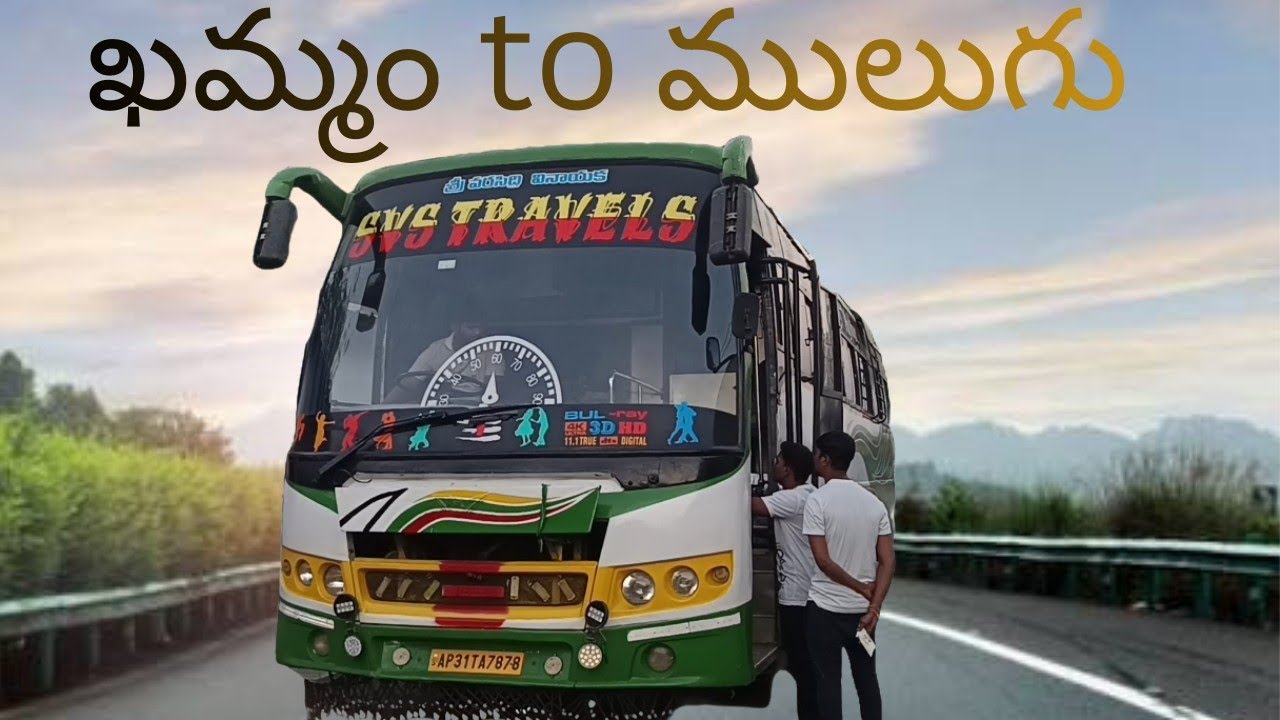 #travel #teluguvlogs #traveling #tourism #trending #bus #khammam#mulugu#driver#driver #travelvlog #💗