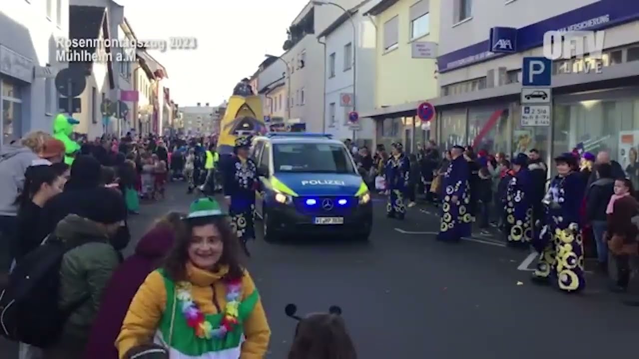 Rosenmontagszug Mühlheim a.M. (D 2023)